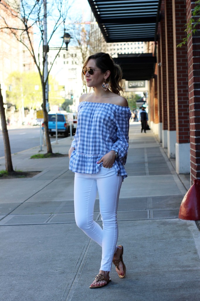 Nordstrom Rack off the shoulder top