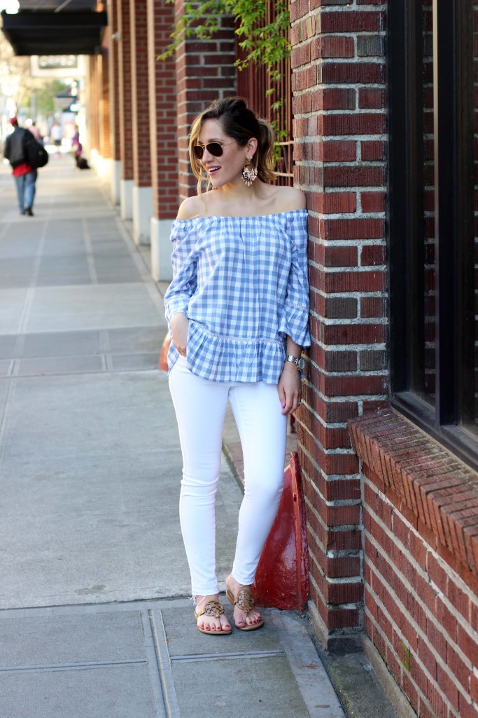 Nordstrom Rack off the shoulder top