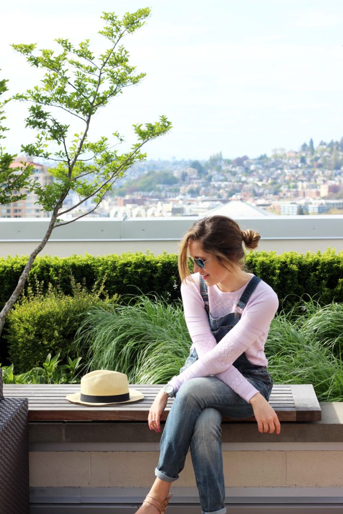 Spring Look: Overalls + Wedges