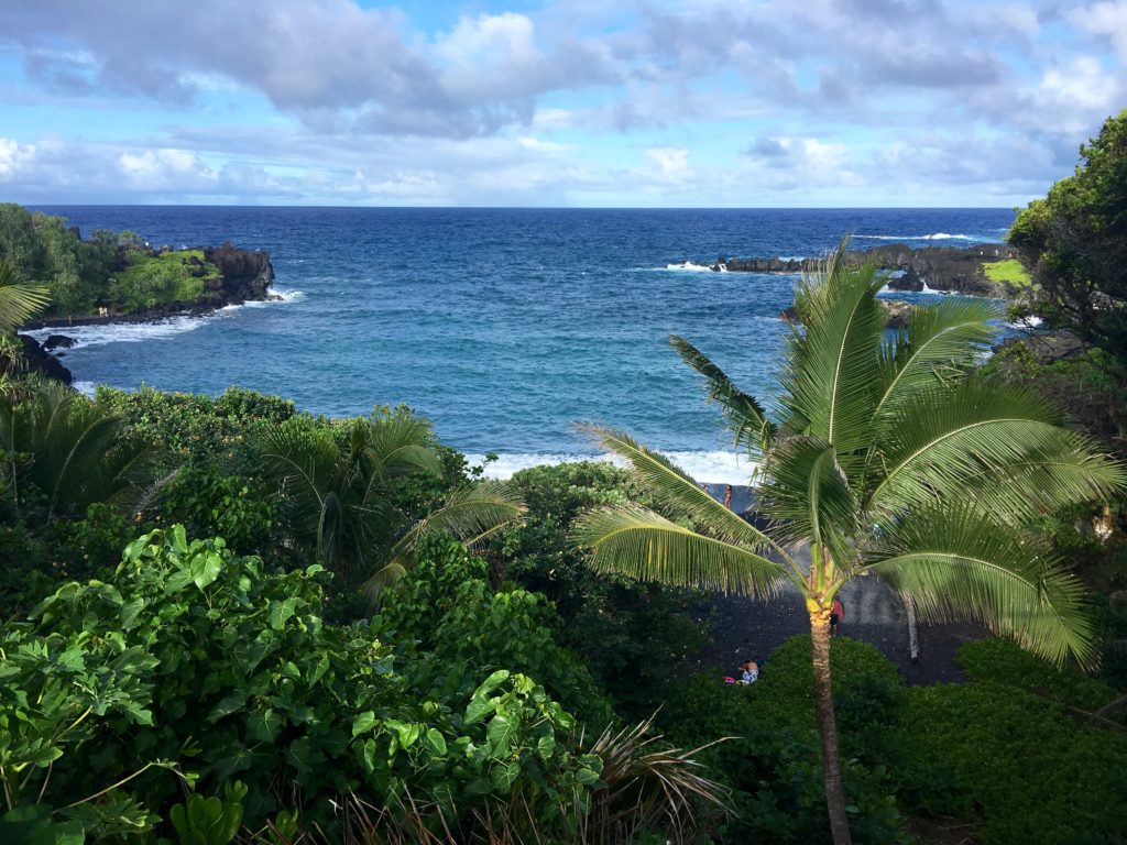 Black Sand Beach - Road to Hana